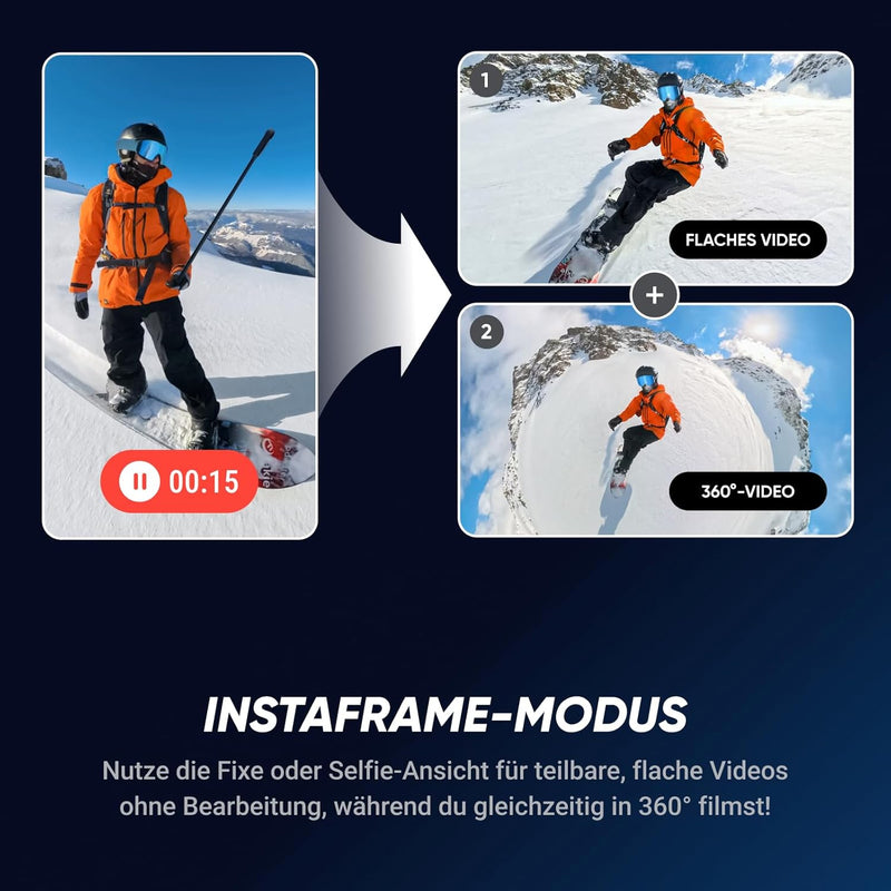 Insta360 X5 Auf Geht&