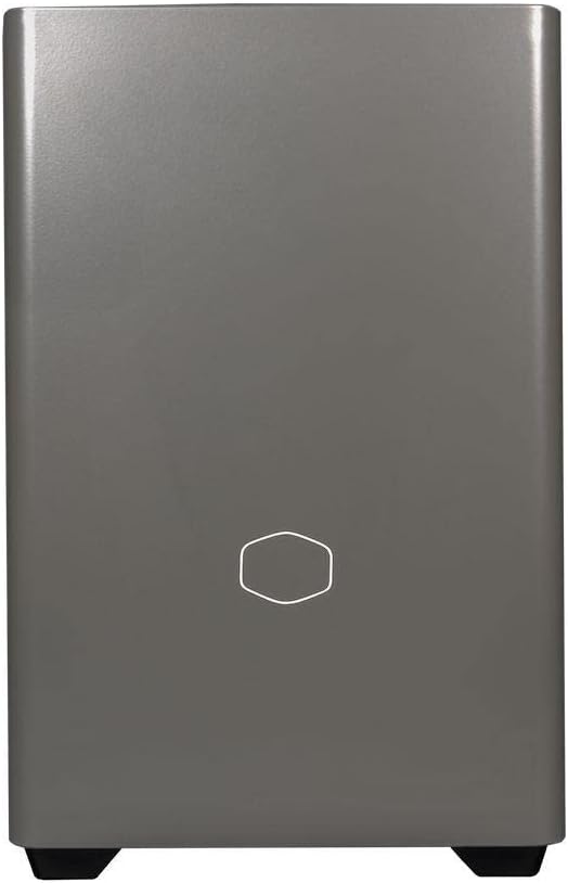 Cooler Master MasterBox NR200P MAX Mini-ITX PC-Gehäuse - Seitenteil aus gehärtetem Glas, 280mm AIO-C