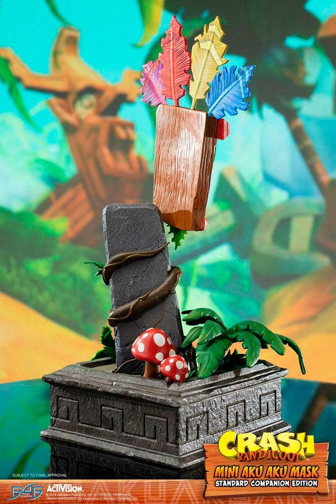 First 4 Figures MINAKUST Aku Aku Crash Bandicoot (Mini Maske) Harz-Statue