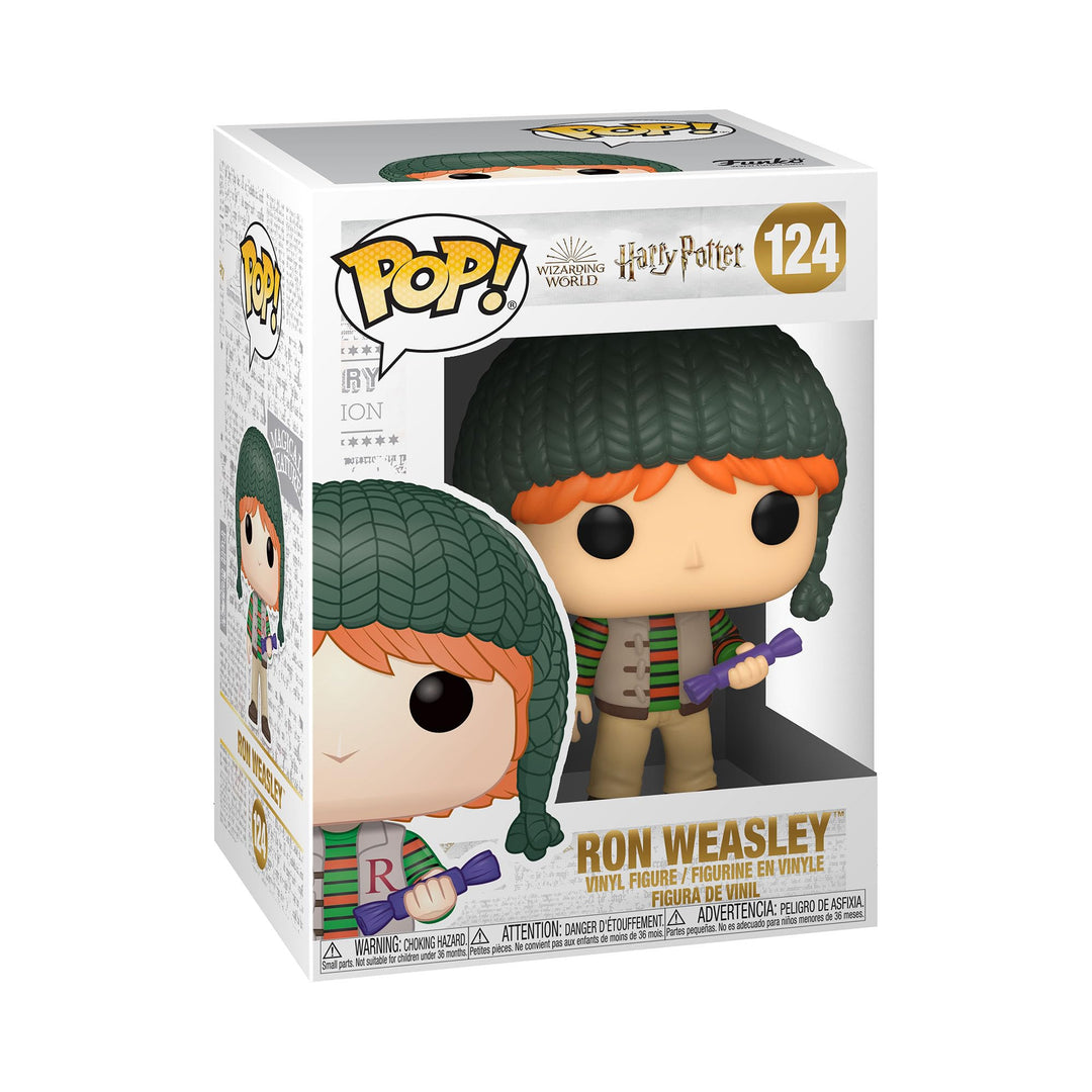 Funko Pop! Harry Potter: Holiday - Hermione Granger - Ron Weasley 1 - Hermine Granger - Vinyl-Sammel