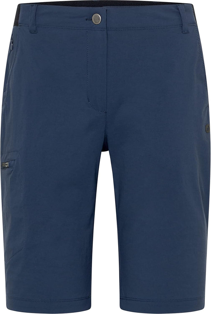 HOT sportswear Damen Wanderhose Ottawa Bermuda 38 Denim Blue, 38 Denim Blue