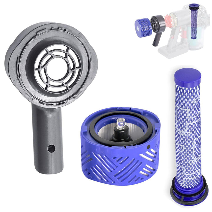 Motor Heckabdeckung + Filter + Vorfilter Set Ersatz für Dyson V6 DC58 DC59 DC61 DC62 DC74 Staubsauge