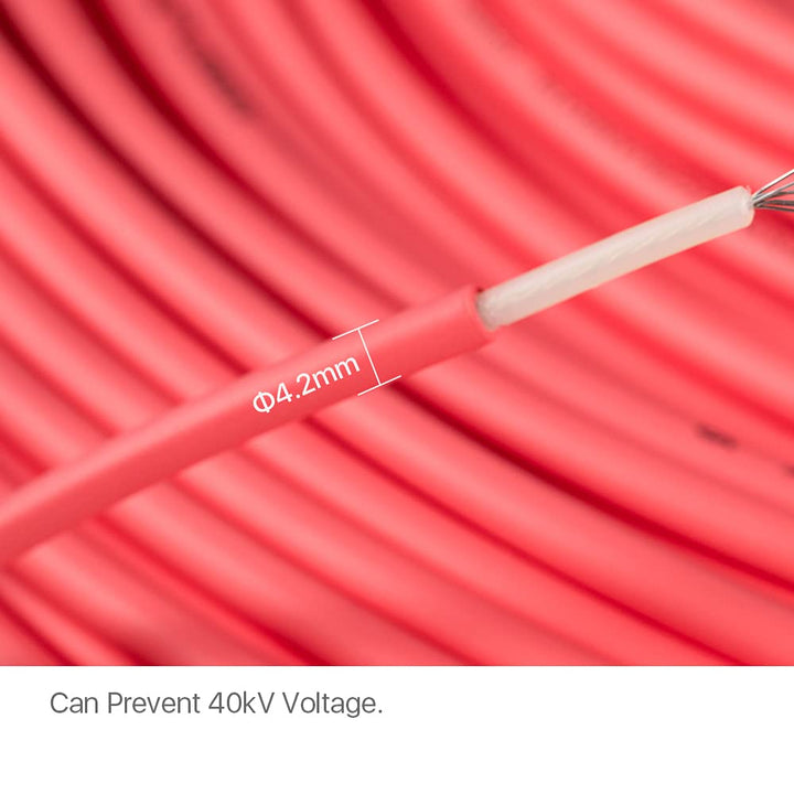 Cloudray 10Meter High Voltage Cable Flexible Silicone Hochspannungskabel flexibles Silikon für CO2 L