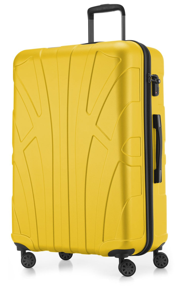 Suitline grosser Hartschalen-Koffer Koffer Trolley Rollkoffer XL Reisekoffer, TSA, 76 cm, ca. 96-110