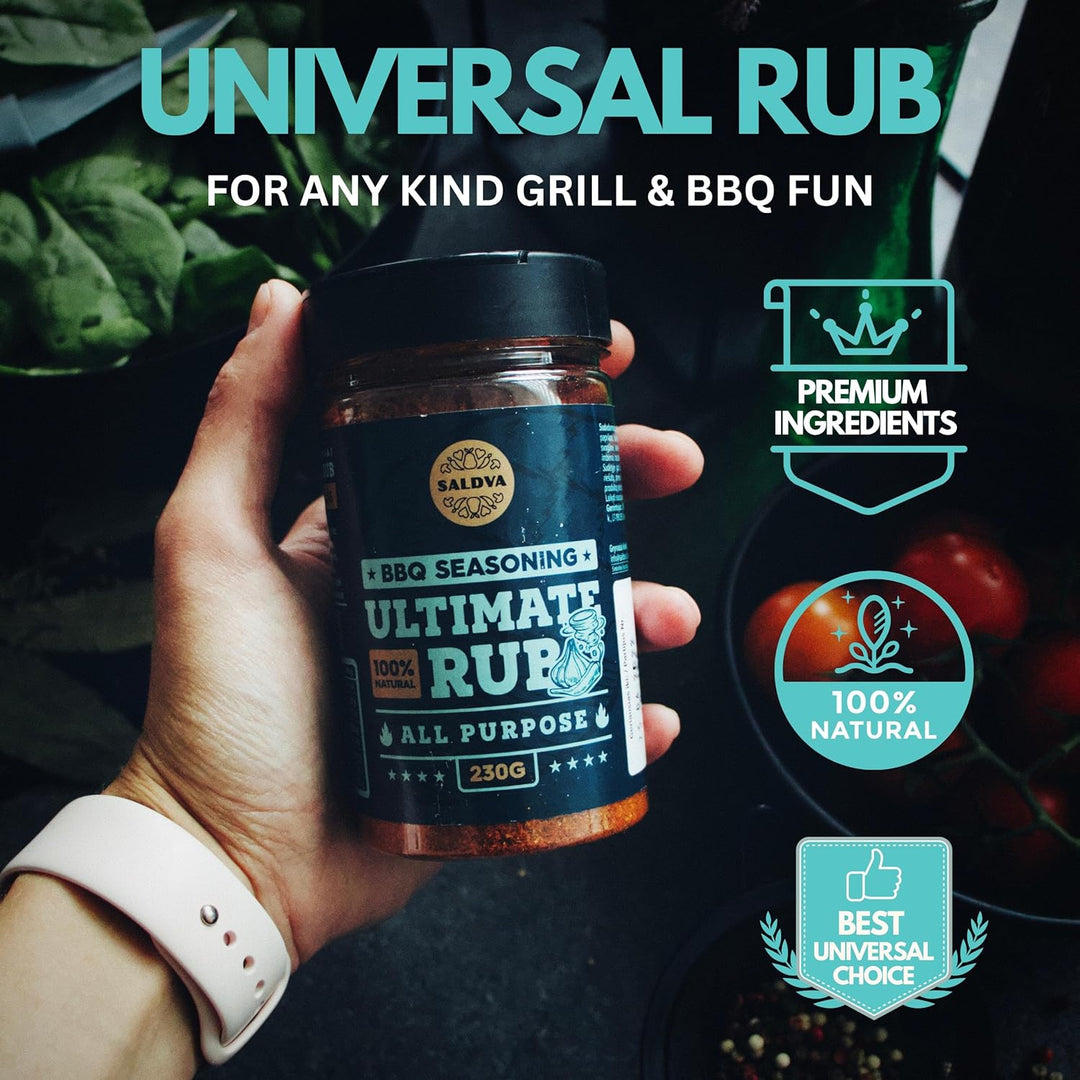 Klassische Auswahl an Premium BBQ Gewürzen – Holy Cow, Angel’s Wings, Smoky Pig, Ultimate Rub | Pack