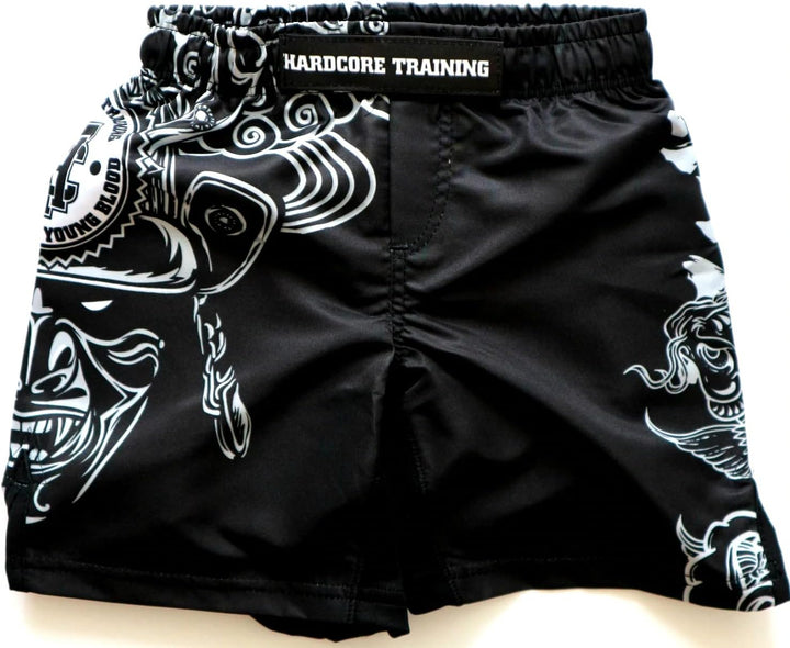 Hardcore Training Kids Boxing Shorts Kurze Hose Kinder Boxen Fitness Sportbekleidung Kinder Muay Tha