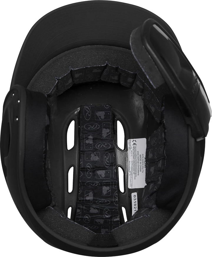 Rawlings R6R07S R16 Reverse Series Adult Black Schwarz, Black Schwarz