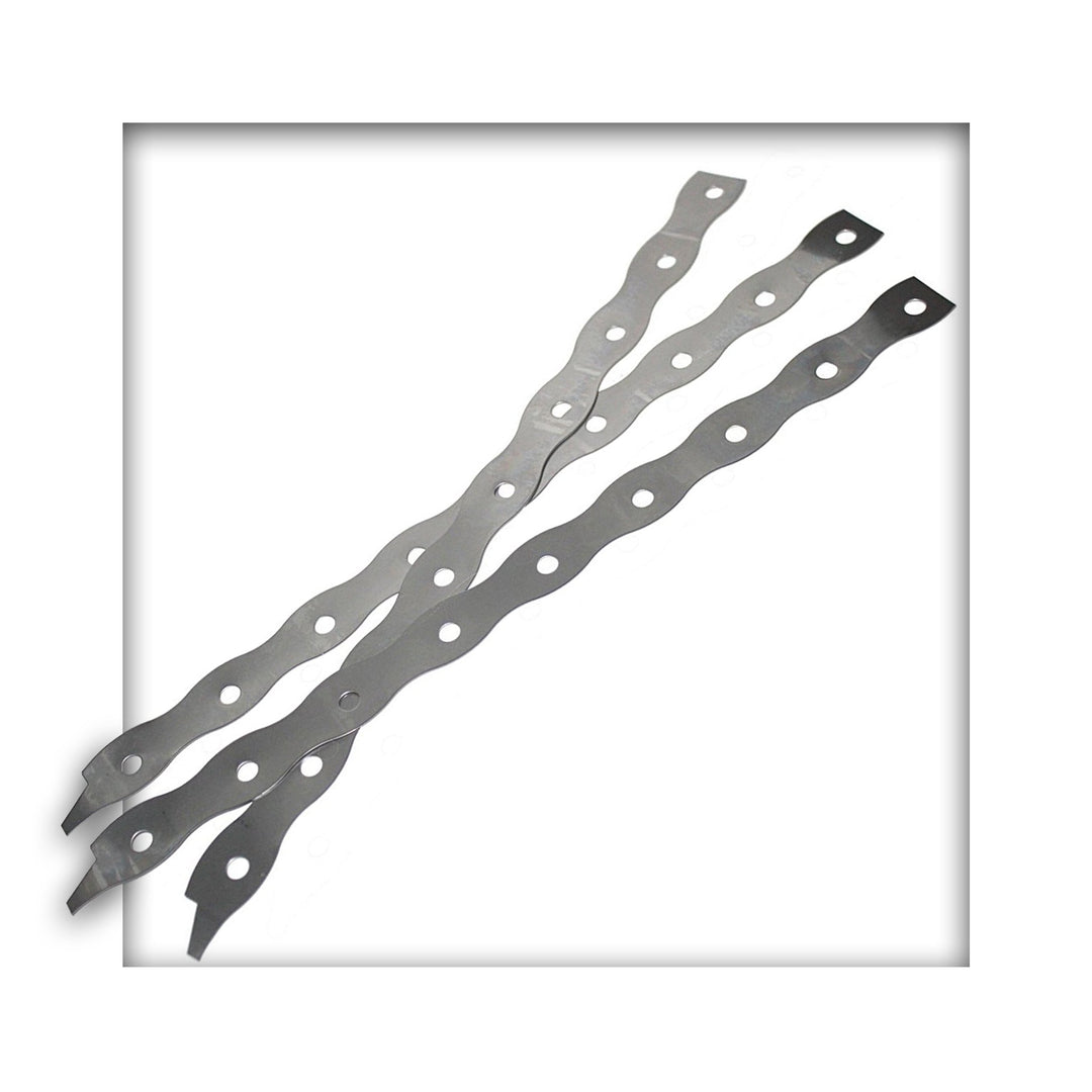 50 Stück Mauerverbinder 300 x17 x 0,5 mm Edelstahl Flachanker Maueranker Wandanker Anschluss Zulassu