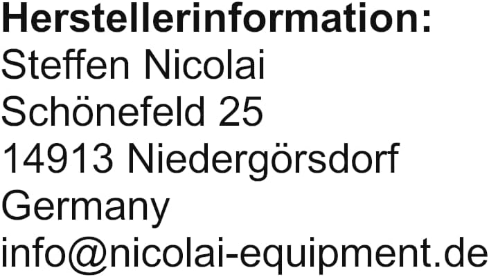 Nicolai Universalgriff Kühlschrankgriff - Edelstahl, magnetisch