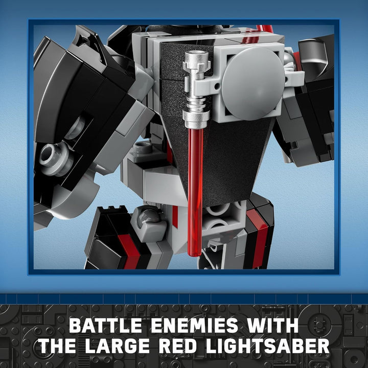 LEGO Star Wars Darth Vader Mech 75368 Star Wars Actionfigur zum Zusammenbauen, dieses Sammlerstück S