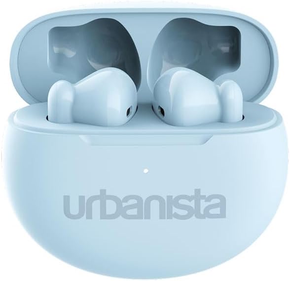 Urbanista In Ear Kopfhörer kabellos Bluetooth 5.3, IPX4 True Wireless Earbuds, 2 Mikrofone, 20 Std S