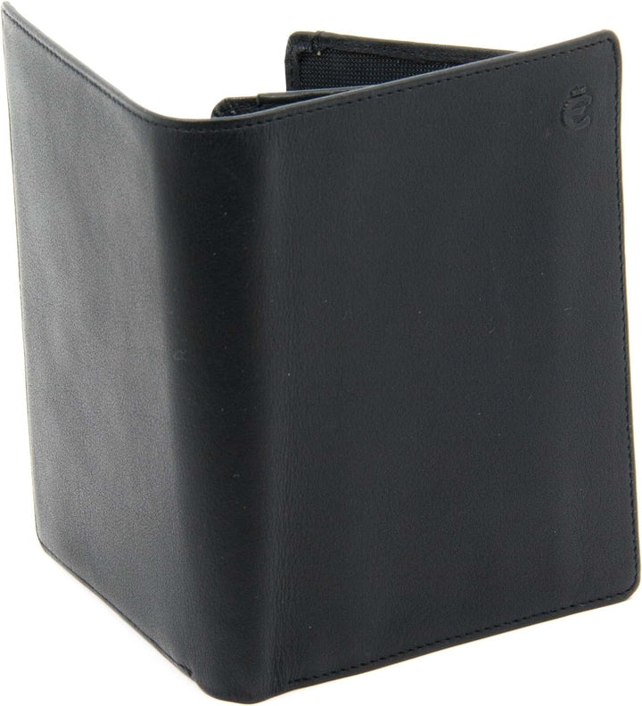 Esquire Münzbörse Logo Hochformatbörse Schwarz 049110