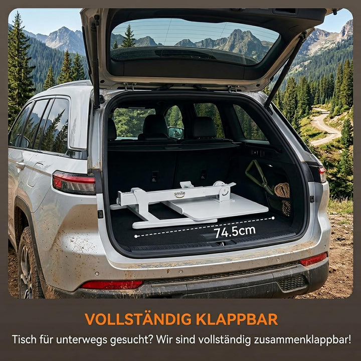 MUSSO AnyDesk D7 Mobiler Laptoptisch höhenverstellbar (75-108cm), Klappbarer Stehpult mit 0-90° neig