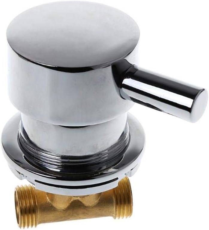 AFUDER Duschkabinenmischer Heiss-Kaltwasser-Mischventil-Mischer Zwei In Einem Aus Wasserhahn G1/2" F