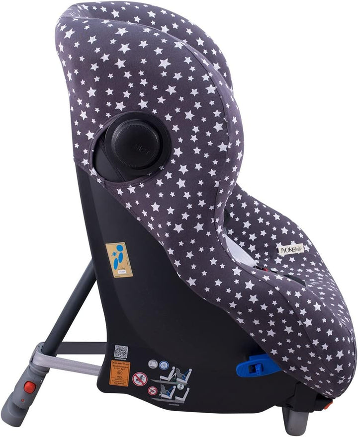 JYOKO KIDS Bezug kompatibel mit Romer Britax Max Way Plus (Winter Sky), Winter Sky