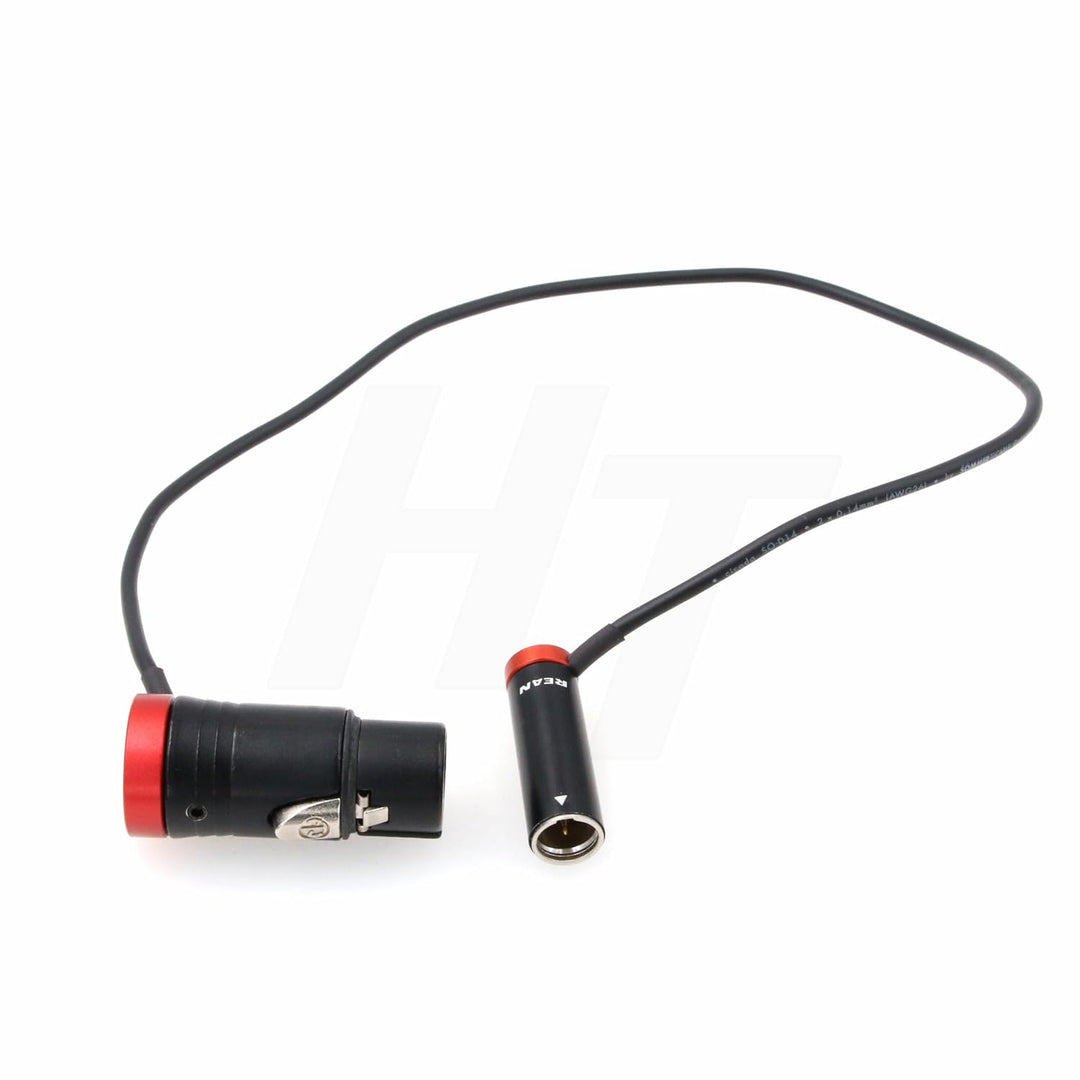 HangTon Mikrofon-Audiokabel für Canon C70 Blackmagic BMPCC 4K 6K Pro BMCC6K Kamera, Mini XLR TA3M au