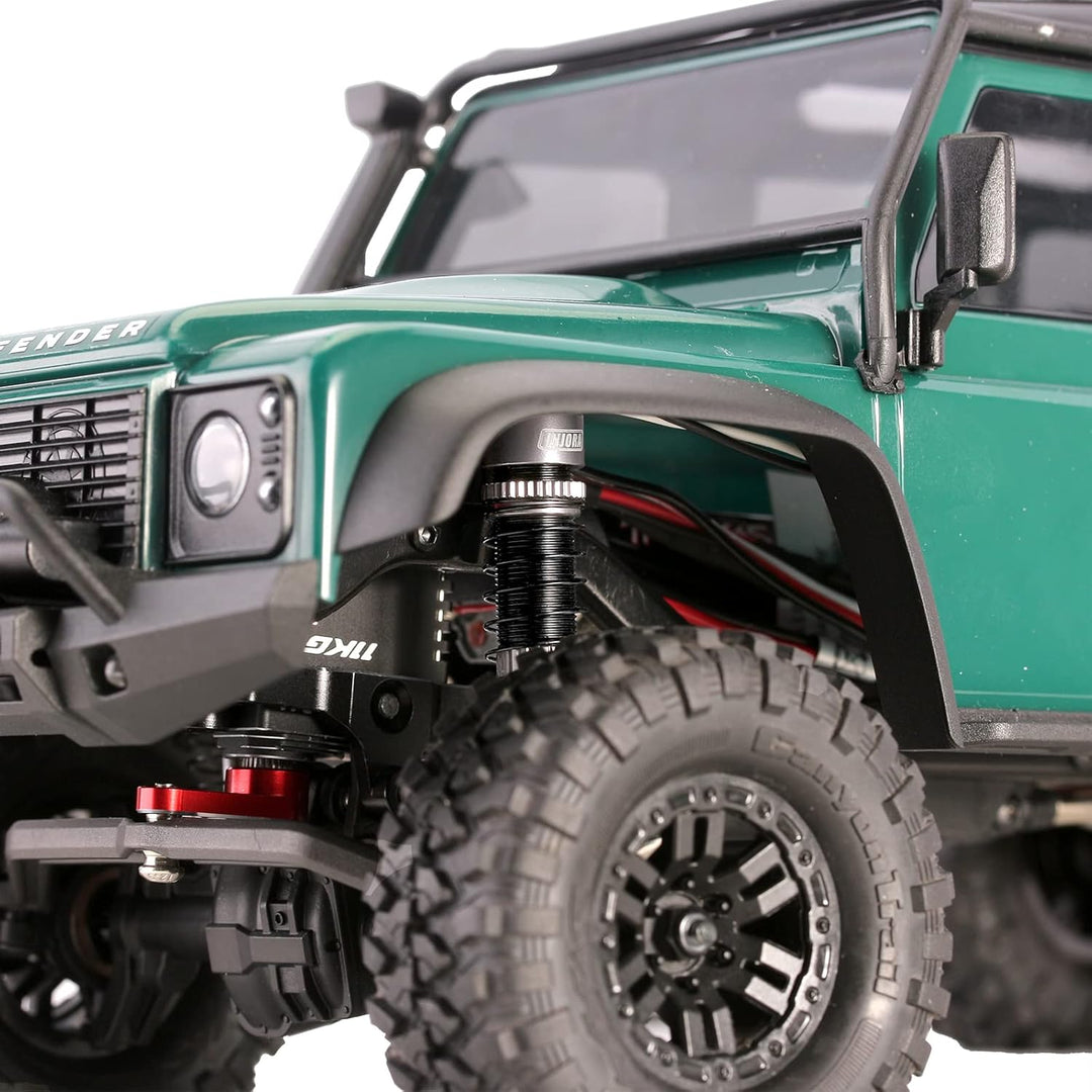 INJORA 53mm Stossdämpfer - Absorber Öl Gewindedämpfer für TRX4M K10 High Trail Upgrade 1/18, Grau, G