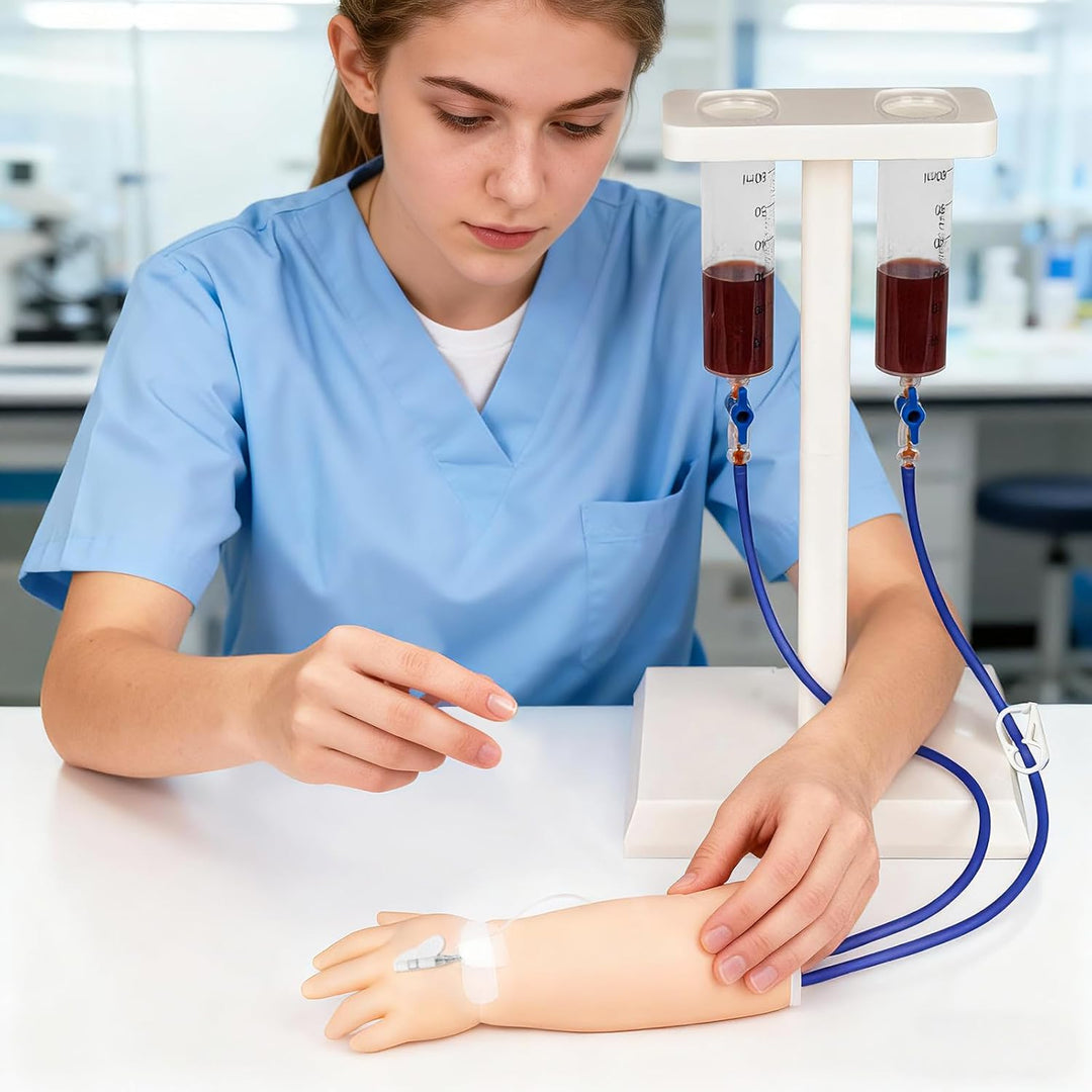 MedEduQuest Pädiatrie-IV- und Phlebotomie-Übungshandset Pediatrischer IV-Arm, Pediatrischer IV-Arm