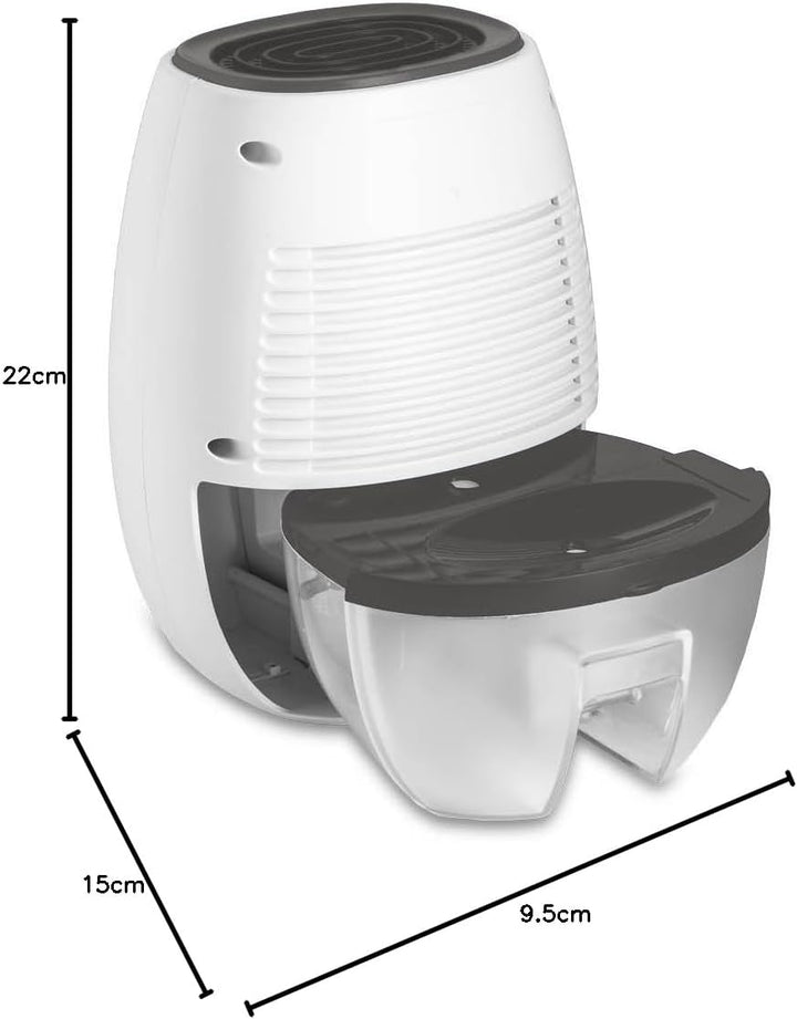TROTEC Luftentfeuchter elektrisch TTP 2 E – Leistung 0,22 L/Tag – 5 m² / 12,5 m³ – Raumentfeuchter w