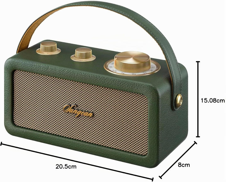 Sangean RA-101 Portable Analog Gold, Grün