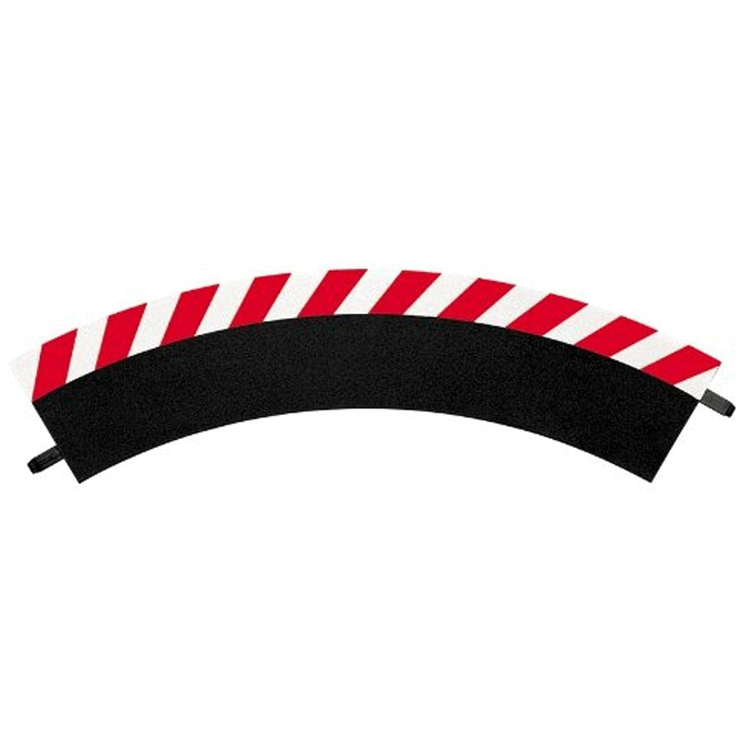 Carrera 20020561 Exclusiv/Evolution Aussenrandstreifen 1/60°, 3 Stück, Endstücke 2 Stück