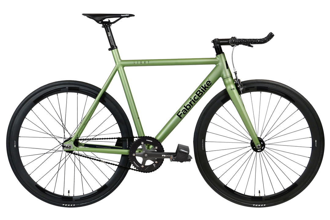 FabricBike Light - Fixed Gear Fahrrad, Single Speed Fixie Starre Nabe, Aluminium Rahmen und Gabel, R