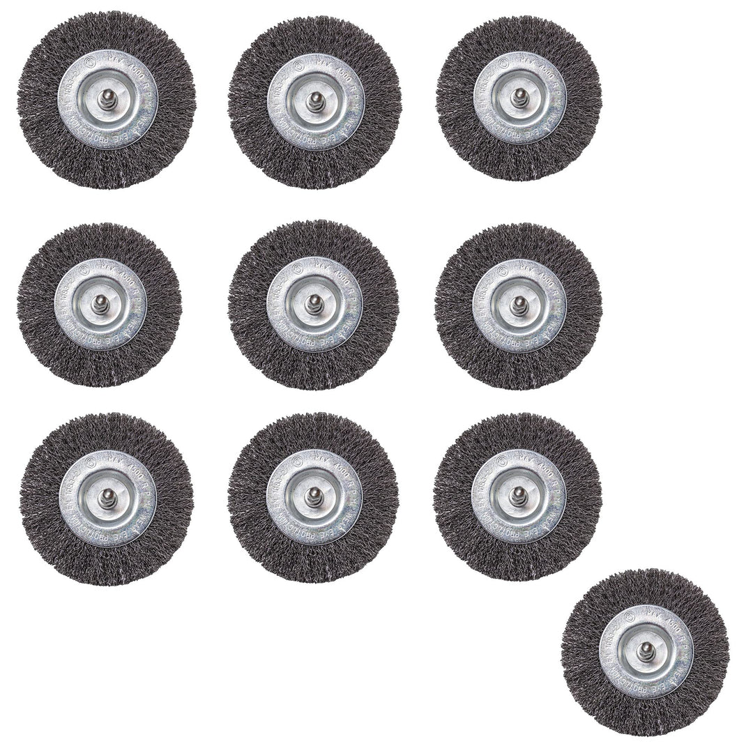 Fugenbürsten Nylon Metall Sets (Fugenbürste 10x Metall), Fugenbürste 10x Metall