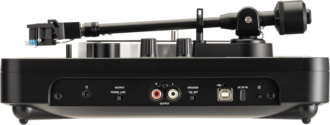 Korg - handytraxx Tube Tragbarer Plattenspieler mit Nutube Vakuumröhre