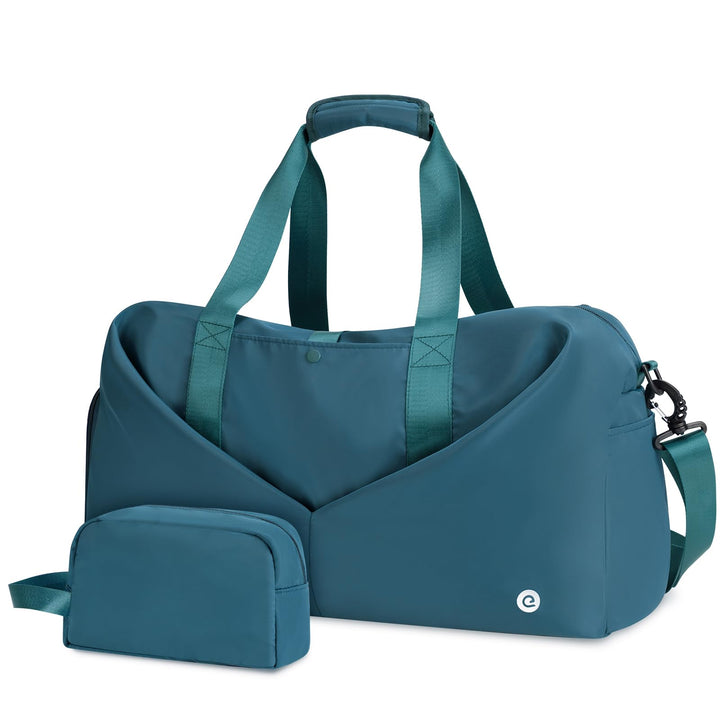 Ceneda Sporttaschen Klassische mit Schuhfach und Nassfach Tragbare Übernachtungs Wochenendtasche Rei