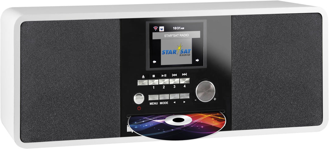 Imperial DABMAN i200 CD Internetradio/DAB+ Radio Digitalradio mit CD Player (Stereo Sound, Internetr