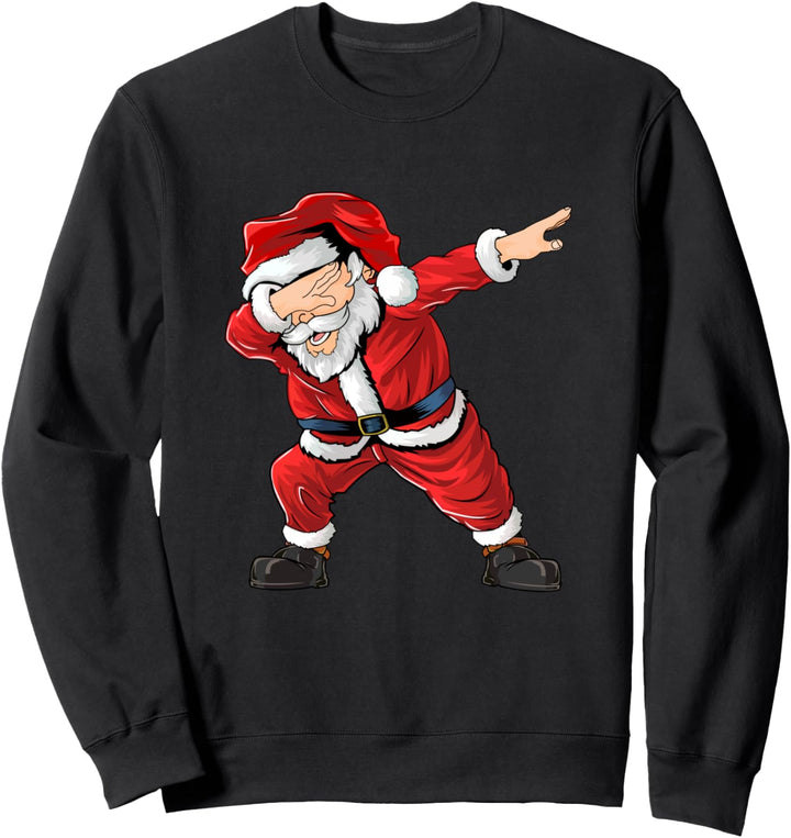 Dabbender Weihnachtsmann Lustiger Dab Dance Nikolaus Sweatshirt