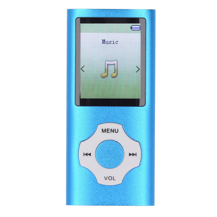 Bluetooth-MP3-Player, 1,8-Zoll-Farbbildschirm, MP3-MP4-Player, Tragbarer Musik-Player, Unterstützt B