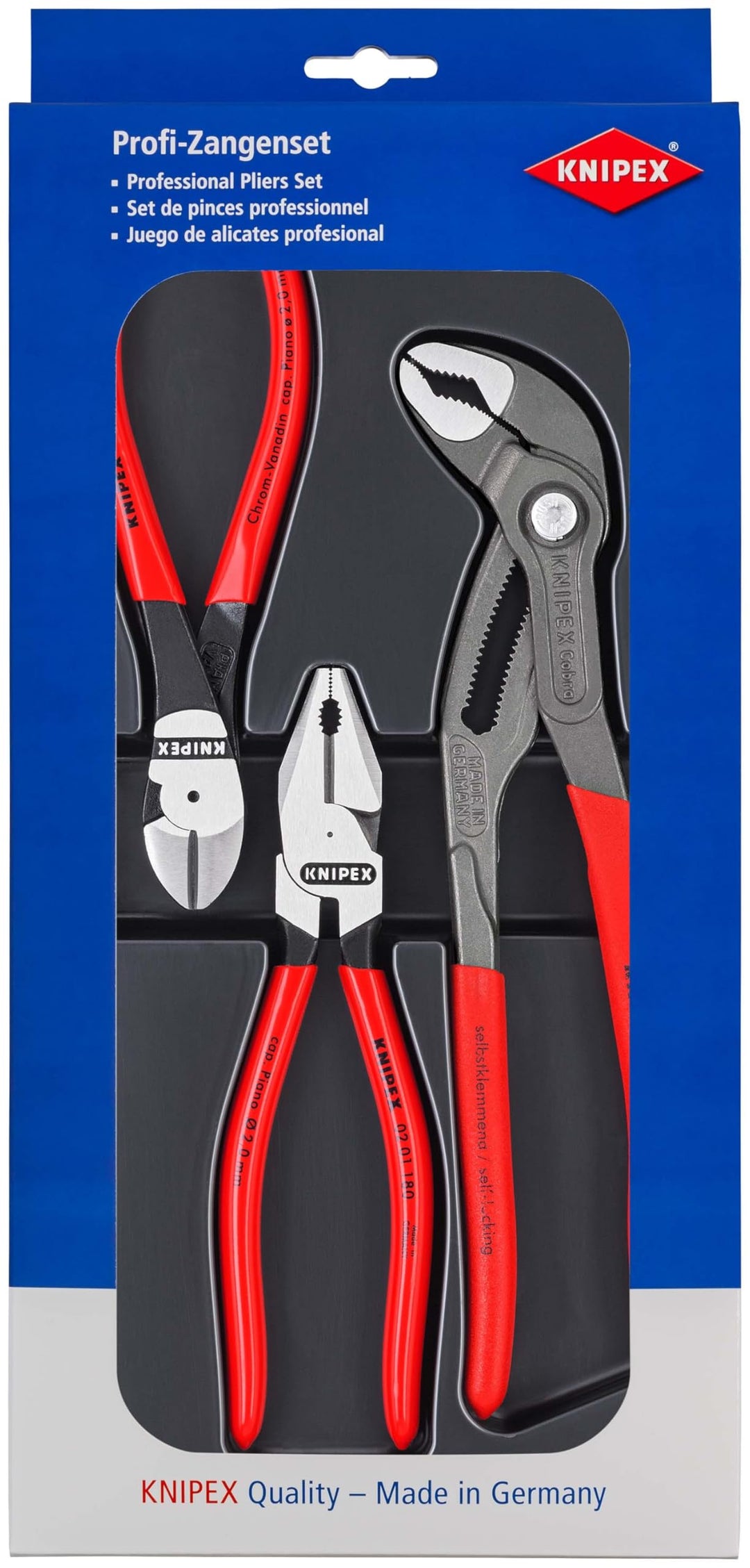 Knipex Kraft-Paket 00 20 10
