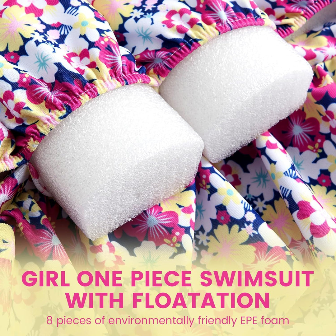 Badeanzug Baby Mädchen mit Floatation Kleinkind Schwimmtraining Hilfe Schwimmende Badeanzug EIN Stüc