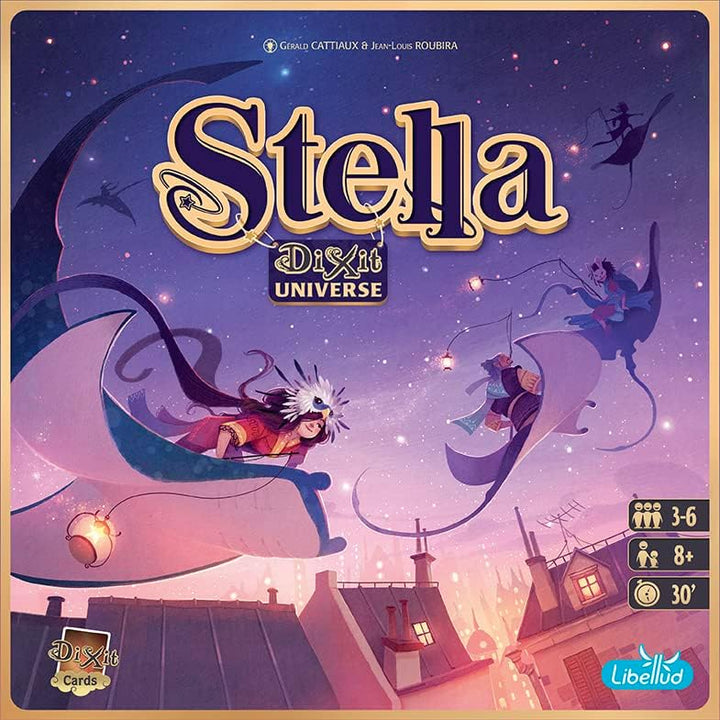 Libellud, Stella - Dixit Universe, Board Game, Ages 8+, 3-6 Players, 30 Minutes Playing Time, Variou