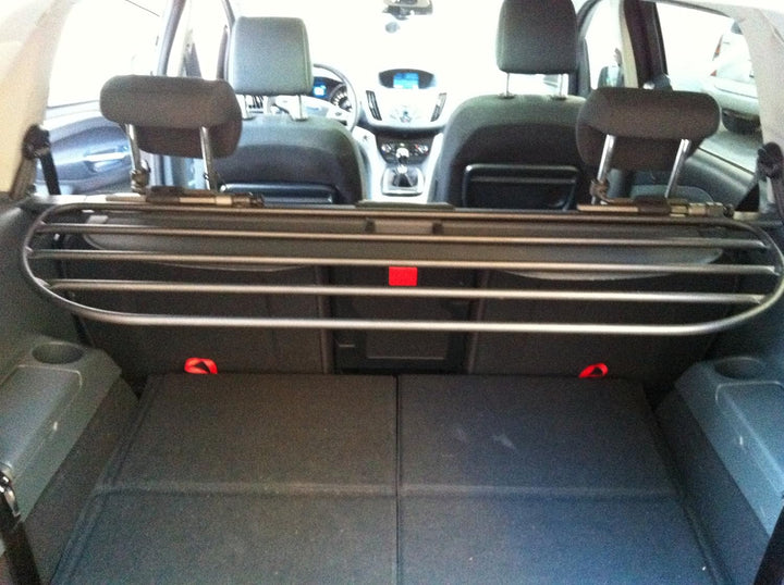 ERGOTECH Trenngitter Hundegitter für Ford Grand C-Max (2010-2019) RDA65HBG-L, für Hunde und Gepäck