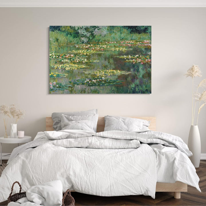 Printed Paintings Leinwand (80x60cm): Claude Monet - Seerosen 80x60 cm, 80x60 cm