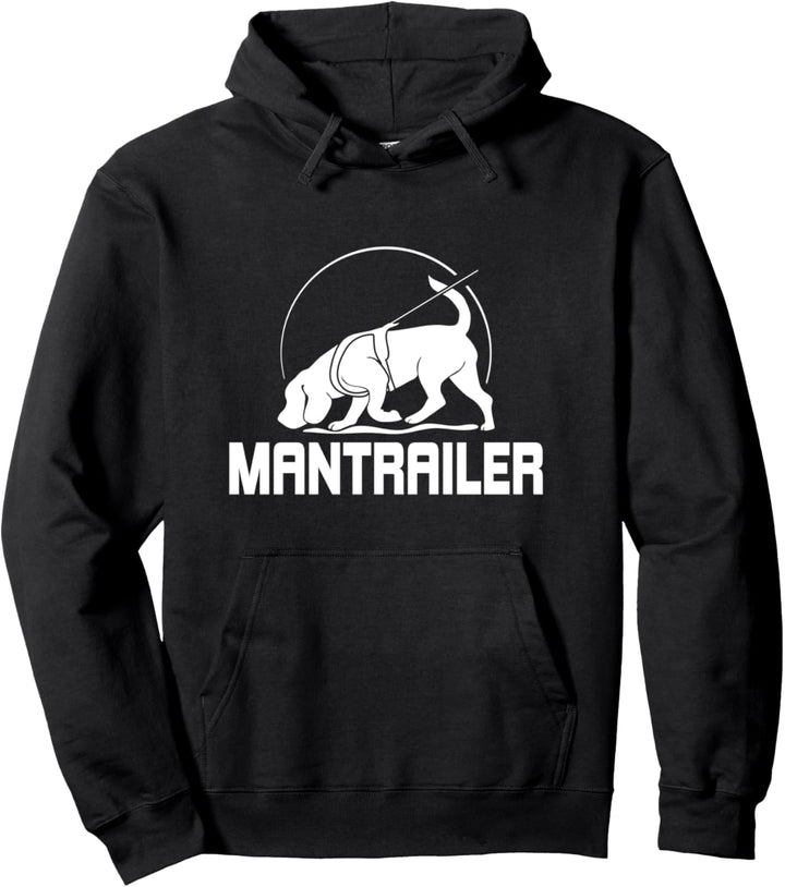 Mantrailer Mantrailing Hundesport Hundetraining Hund Hunde Pullover Hoodie