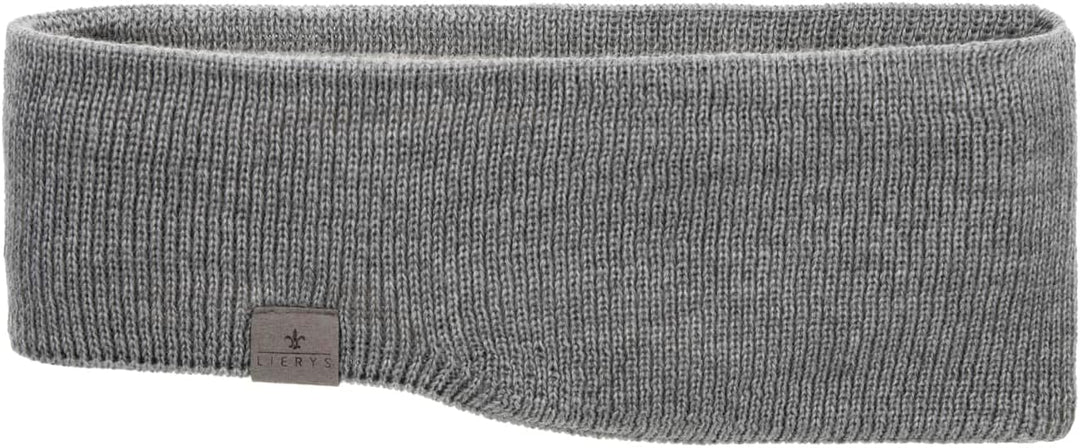 LIERYS Fine Merino Stirnband Damen/Herren/Kinder (7,5-10 cm breit) - Made in Germany - mit Merinowol