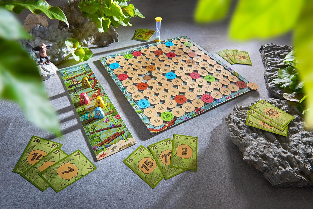 HABA -303717 -benteuer 1x1, Rechen- und Lernspiel zum spielerischen Trainieren des Einmaleins, Multi