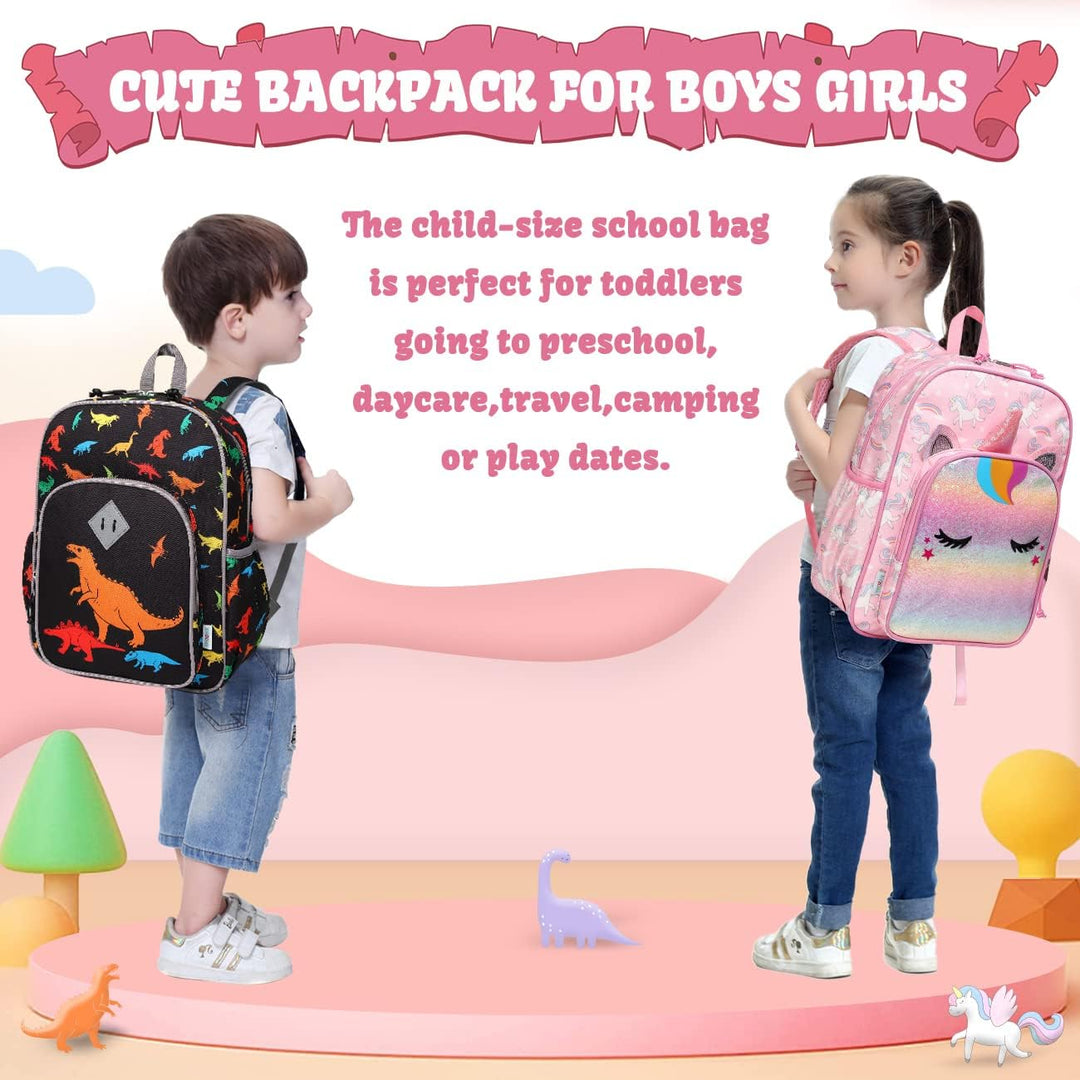 VASCHY Leichter Rucksack für Jungen und Mädchen, 11,5 l, wasserabweisend, mit reflektierendem Brustg