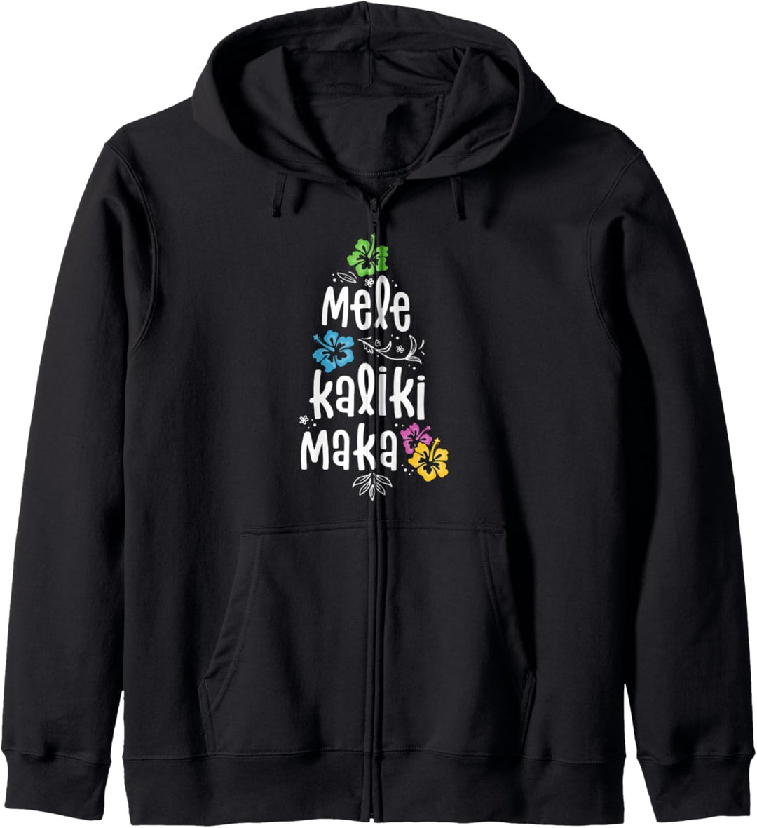 Mele Kalikimaka Christmas Shirts Hawaiian Xmas Vacation Kapuzenjacke