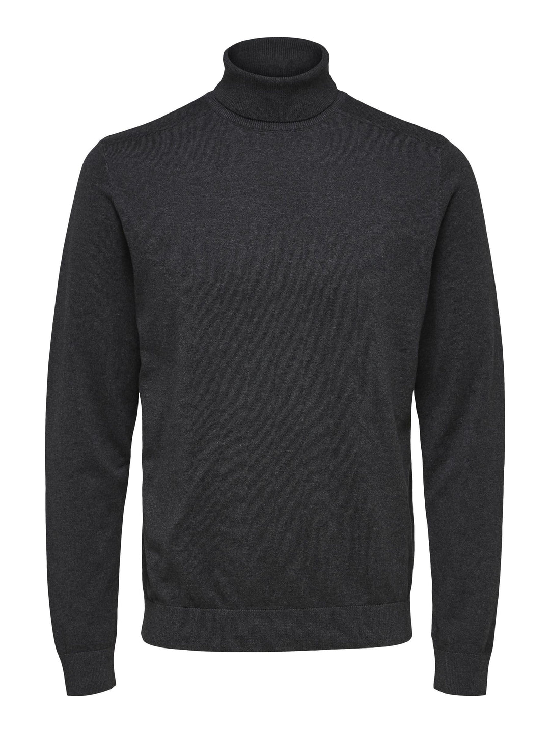 SELECTED HOMME Male Pullover Langarm Rollkragen S Antracit, S Antracit