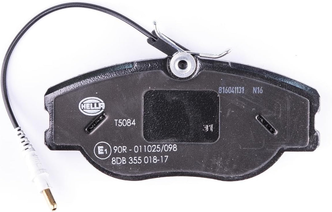 HELLA PAGID 8DB 355 018-171 Bremsbelagsatz - T5084 - Dicke/Stärke: 19.3mm - Bremssystem: Girling - m