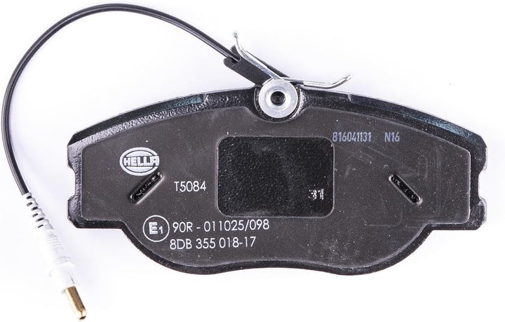 HELLA PAGID 8DB 355 018-171 Bremsbelagsatz - T5084 - Dicke/Stärke: 19.3mm - Bremssystem: Girling - m