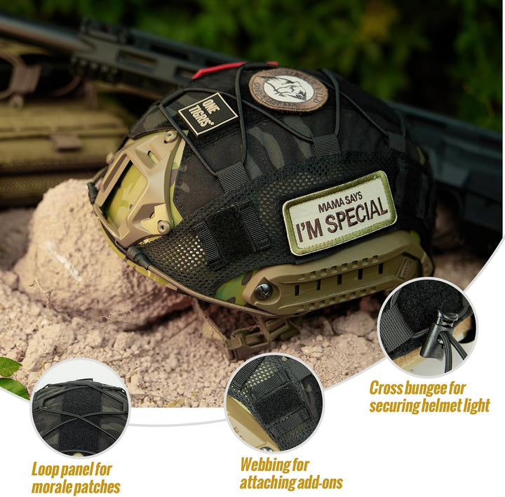 OneTigris Multicam Helmüberzug Fast