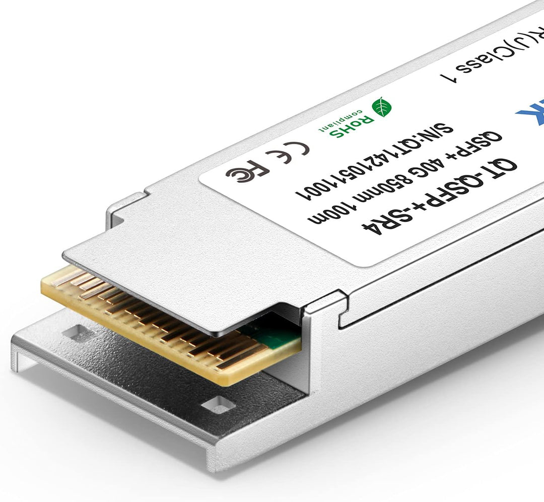 QSFPTEK 40G QSFP+ Module MTP/MPO Multi-Mode Transceiver 40GBASE-SR4 for Cisco QSFP-40G-SR4 (850nm, 1