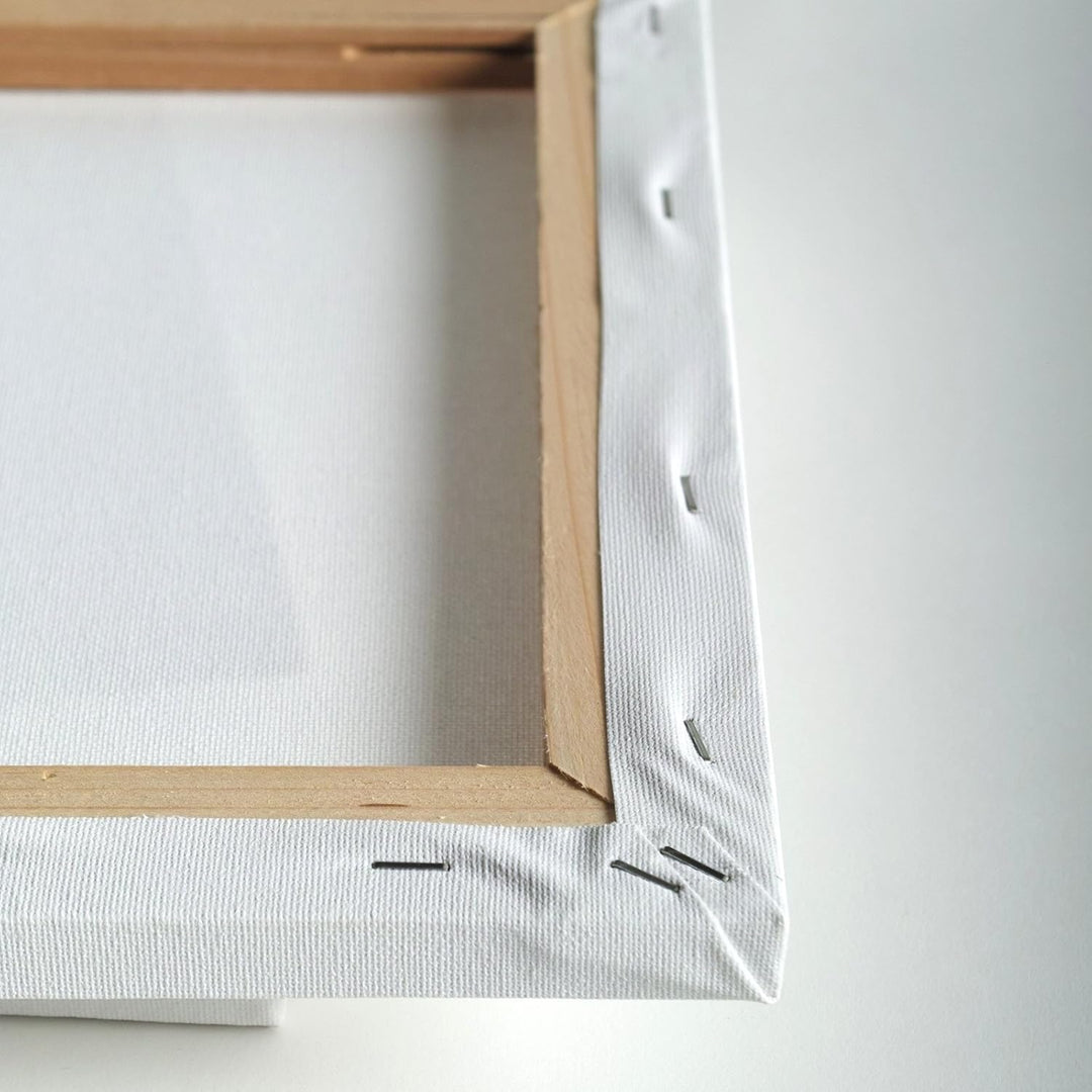 BK BILDERRAHMEN KOLMER 6 B.K. Basic LEINWÄNDE AUF KEILRAHMEN 50x60 cm | Qualitäts Malgrund, malferti