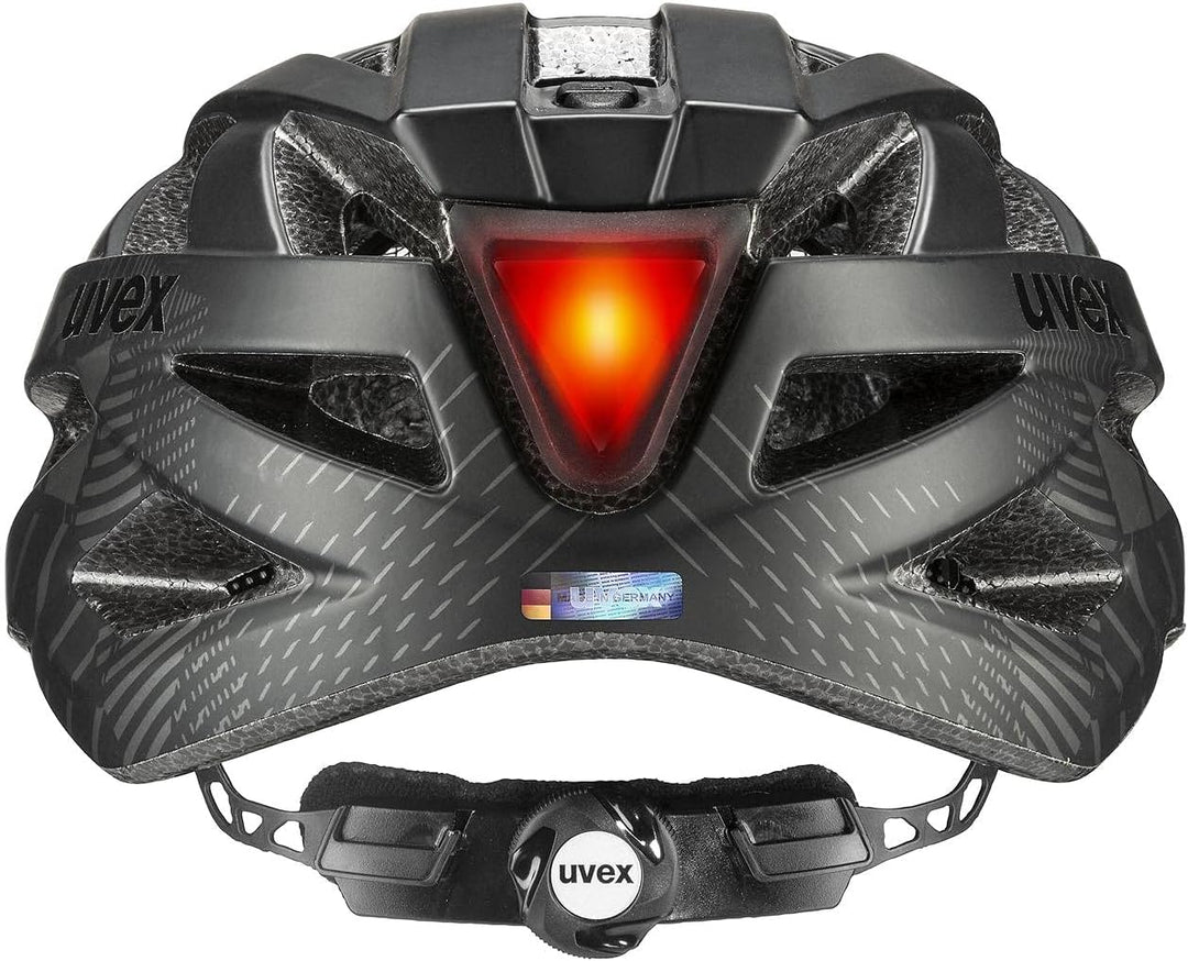 uvex Unisex – Erwachsene, City i-vo Fahrradhelm 56-60 cm all black matt, 56-60 cm all black matt