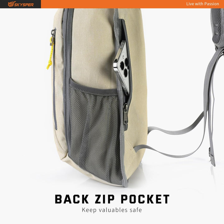 SKYSPER 10L Faltbarer Rucksack Ultraleicht Tagesrucksack Wasserfest Daypack Reiserucksack Wanderruck